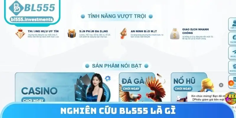 Nghiên cứu BL555 là gì